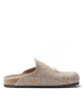 Mandel Clogs in Beige