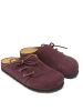 Mandel Leder-Clogs in Bordeaux