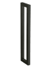 Wenko Handdoekenrek zwart - (B)2 x (H)40 x (D)9 cm