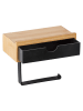 Wenko WC-Garnitur in Natur - (B)25,5 x (H)57 x (T)16 cm