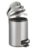 Wenko Treteimer "Leman" in Silber - 3 l