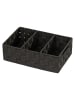 Wenko Organizer "Adria" zwart - (B)32 x (H)10 x (D)21 cm