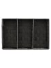 Wenko Organizer "Adria" zwart - (B)32 x (H)10 x (D)21 cm