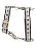 VOV & VUF Hundegeschirr in Beige/ Schwarz