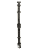 VOV & VUF Hondenhalsband zwart/wit