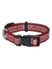 VOV & VUF Hondenhalsband bruin/lichtroze