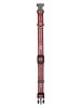 VOV & VUF Hondenhalsband bruin/lichtroze