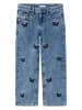 name it Spijkershort "Bella" - straight fit - blauw