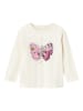 name it Longsleeve "Nydelig" crème/roze