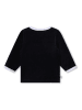 Carrément beau Pyjama in Schwarz/Weiß