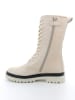 Grünland Junior Leder-Boots in Creme