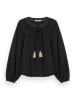Scotch & Soda Bluse in Schwarz