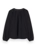 Scotch & Soda Bluse in Schwarz