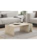 Scandinavia Concept Couchtisch "Memo" in Natur - (B)86,8 x (H)32,4 x (T)50 cm