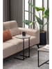 Scandinavia Concept Beistelltisch "Mitazor" in Grau/ Schwarz - (H)57 x Ø 38 cm