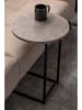 Scandinavia Concept Beistelltisch "Mitazor" in Grau/ Schwarz - (H)57 x Ø 38 cm