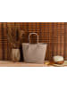 Scandinavia Concept Shopper "Ezekiel" beige - (B)46 x (H)46 x (D)18 cm