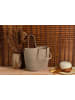 Scandinavia Concept Shopper "Ezekiel" beige - (B)46 x (H)46 x (D)18 cm