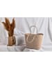 Scandinavia Concept Shopper "Ezekiel" beige - (B)46 x (H)46 x (D)18 cm
