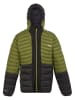 Regatta Hybridjacke "Leedre" in Khaki/ Schwarz
