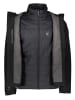 SPYDER 3in1-Funktionsjacke "Grand" in Schwarz
