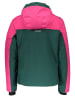 SPYDER Ski-/snowboardjas "Optimist" roze/groen