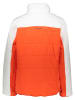 SPYDER Ski-/snowboardjas wit/oranje