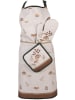 Clayre & Eef Schort crème/beige  - (L)85 x (B)70 cm