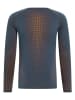 Odlo Functioneel onderhemd "Performance Warm Eco" donkerblauw/oranje