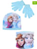 Disney Frozen 3tlg. Winteraccessoires-Set "Frozen" in Hellblau