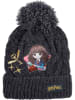 Harry Potter Muts met pompon "Harry Potter" antraciet