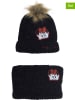 Disney Minnie Mouse 2tlg. Winteraccessoires-Set "Minnie" in Schwarz