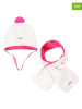 Billieblush 2-delige set: muts en sjaal wit/roze