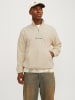 Jack & Jones Fleece trui crème