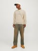Jack & Jones Fleece trui crème