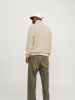 Jack & Jones Fleecepullover in Creme