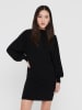 ONLY Strickkleid in Schwarz
