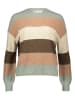 ONLY Trui camel/mintgroen