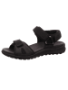 Legero Leder-Sandalen "Siris" in Schwarz