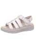 Legero Leder-Sandalen "Sunwalker" in Silber