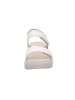 Legero Leder-Sandalen "Sunwalker" in Silber