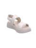 Legero Leder-Sandalen "Sunwalker" in Silber