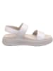 Legero Leder-Sandalen "Sunwalker" in Silber