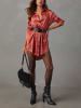 LA Angels Kleid in Rot