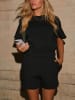 LA Angels Jumpsuit in Schwarz