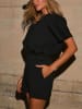 LA Angels Jumpsuit in Schwarz