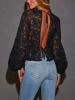 LA Angels Blouse zwart