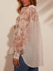 LA Angels Hemd in Hellbraun/ Creme