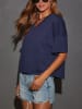 LA Angels Bluse in Dunkelblau