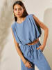 LA Angels 2tlg. Outfit in Hellblau